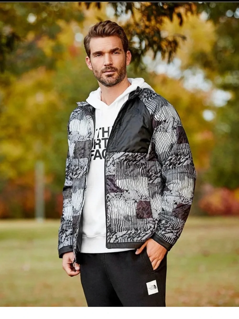 NWT The North Face Long Sleeve Circaloft Abstract Printed Jacket
